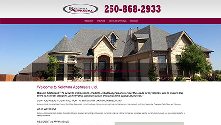 Kelowna Appraisals,residential and commercial real estate appraisals in Kelowna and the Okanagan 