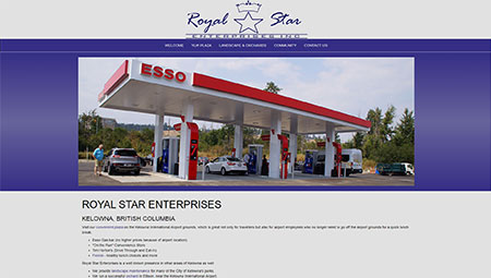 Royal Star Enterprises Inc. was incorporated in 1989 and is a multi-faceted corporation serving the Kelowna area.