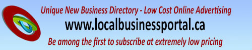 Local Business Portal is an advertising hub for businesses across Canada.